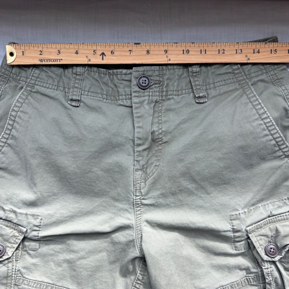 Aeropostale‎ Mens Cargo Shorts Olive Green Size 30 LXNEBA5 - Picture 2 of 8